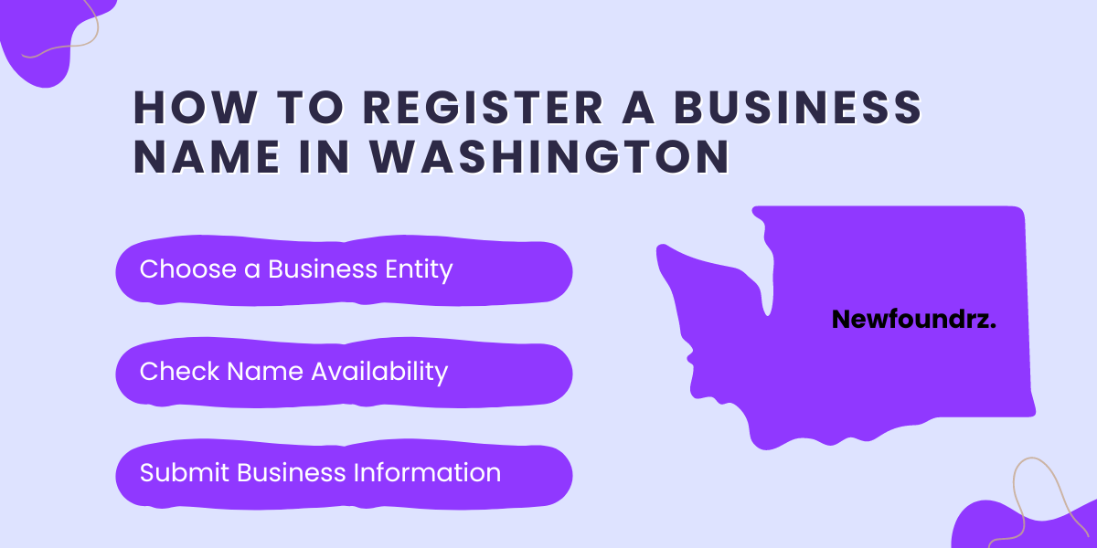 How to Register a Business Name in Washington State StepbyStep Guide
